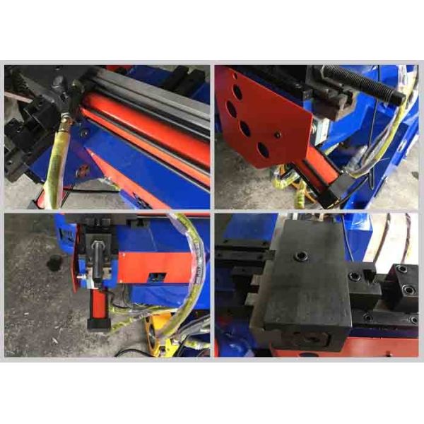 High Performance Cnc Tube Bender , Steel Tube Bender Stable Bend Angle 380v / 440v 4KW