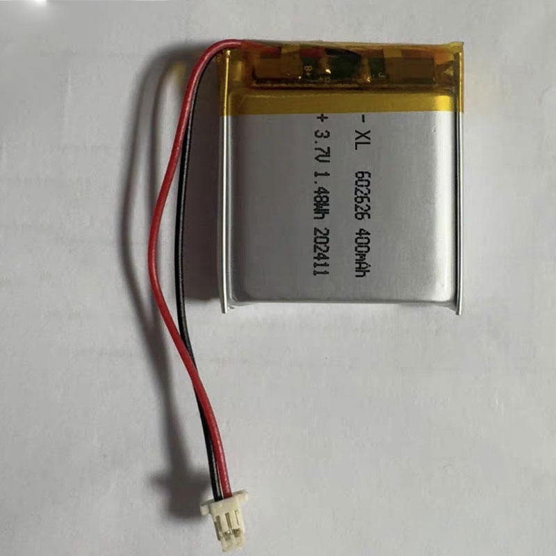 602626 Lithium Polymer Battery 3.7V 400mAh Rechargeable Li-Po Cell for Kids Smart Watches Digital Gadgets