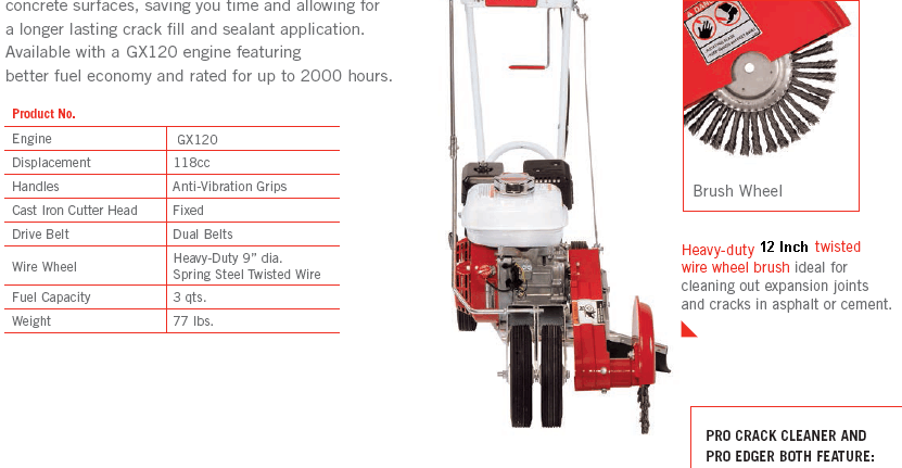 Heavy Duty 12 Inch Knotted Wire Brush Crack Cleaners for Cleaning Cracks