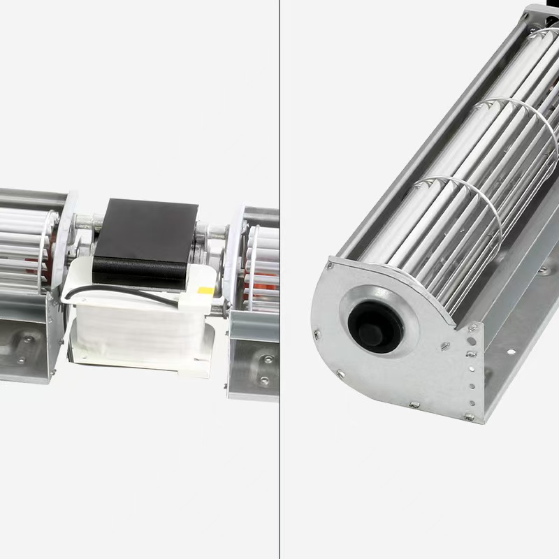 Silent High-Volume Cross-Flow Tangential Fan HY-48AC Series Aluminum Alloy 1 Year Warranty 220V AC OEM