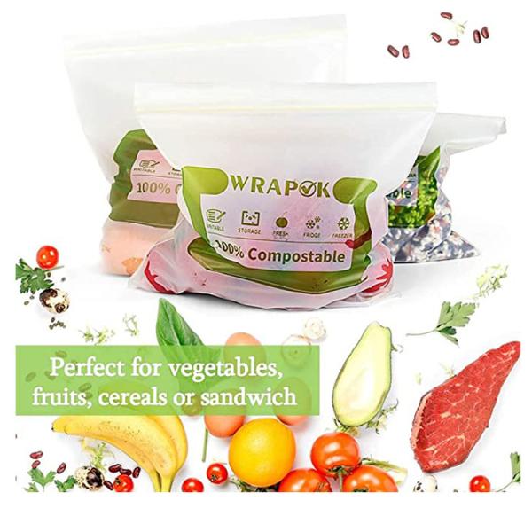 11 X 10.6 Inch 2.17mils Thick Sandwich Storage Bag Kitchen Freezer Use