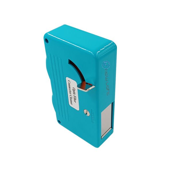 Zirconia Sleeve Fiber Optic Cassette Cleaner with 500+ Cleaning Times and Non-Alcohol Cleaning for SC FC ST Connectors