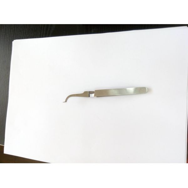 Sturdy Steel DTC Orthodontic Dental Posterior Bracket Tube Tweezers for Easy Handling