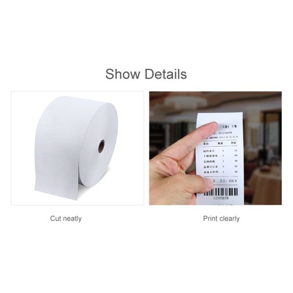 Gloss Matte PP Inkjet Sticker Paper Roll Adhesive Jumbo 100uM 1070mm