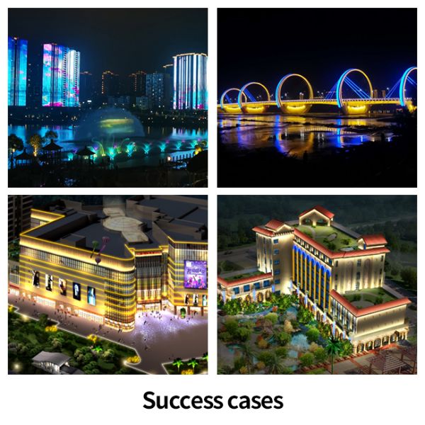 50mm IP67 Waterproof High Temperature Resistant LED Point Light for Outdoor Theme Park Decoration