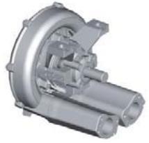 Professional Explosion Proof Vacuum Pump / Bare Shaft Belt Drive Air Blower Without Engine