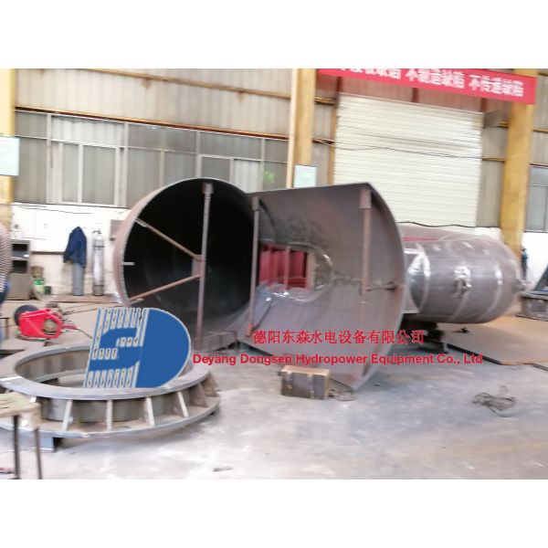 Turgo Turbine Generator with 500-1000kg Weight, 5 In 1 Integrated Control Panel and Up To 87% Efficiency for Hydropower Generation