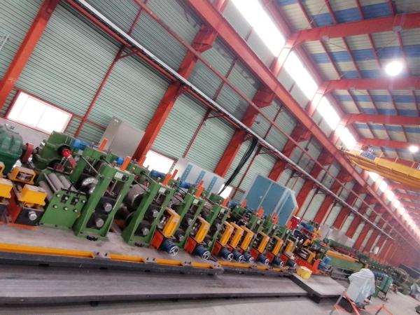 Large Carbon Steel Welded Tube Mill 325-530mm Diameter 25m/min