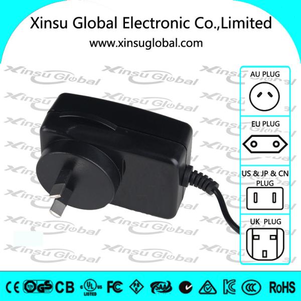 wall mount power adapter external 12V 2A power adapter for LED CCTV camera security system Led lamp