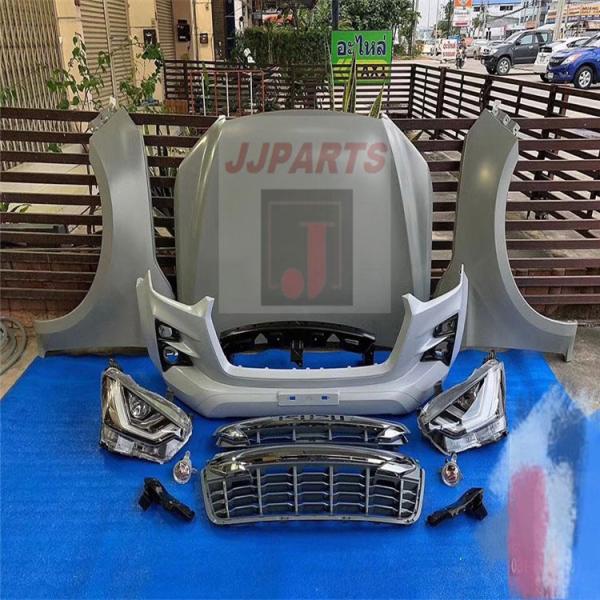 Plastic Modified Car Parts Car Body Kits For ISUZU Dmax 2012 Upgrade To 2020
