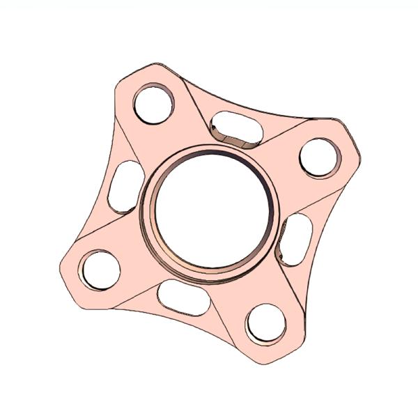 Aerospace CNC Aluminum Parts AL6061 7075 T6 Micro Machining OEM