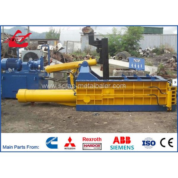 Certificat de la CE d'avant de balle d'équipement de déchets de presse de mitraille de câblage cuivre