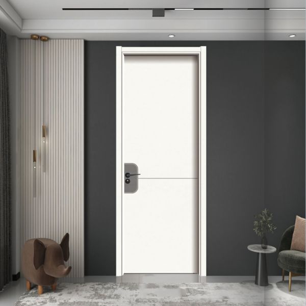 Hollow Board Wpc Door Composite Internal Room Wood Interior Doors Manufacturer Wholesale Price for Bathroom