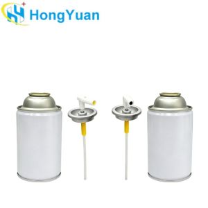 300ml Empty Aerosol Tin Cans with Metering Valve for Air Freshener
