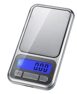 Pocket scale with  Blue backlight 
