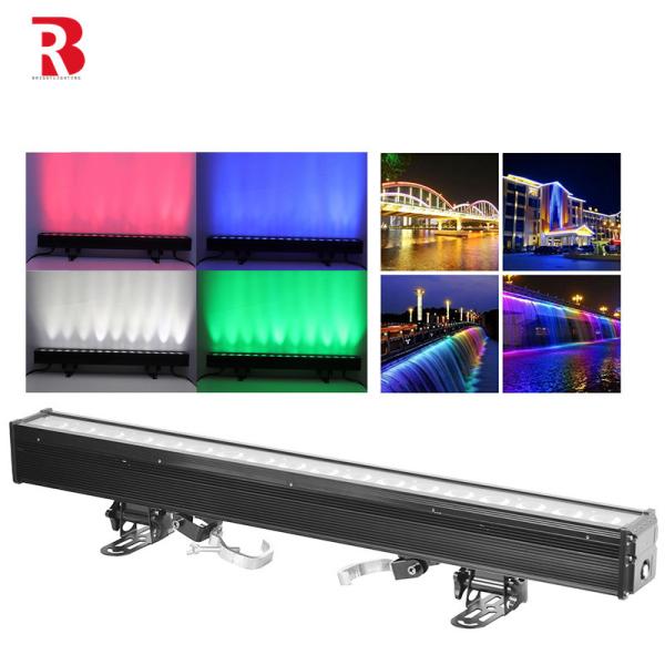 Lâmpada de barra LED RGBWA 5in1 à prova d'água 180-264V Para DJ Disco