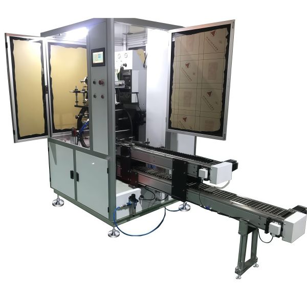 Automatic Cylindrical Hot Stamping Machine For Plastic Glass Metal Bottles