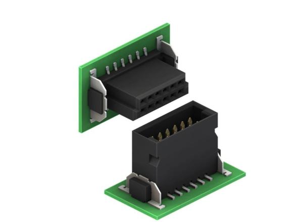 Conseil à grande vitesse de SOYOUNG pour embarquer le connecteur de flottement des connecteurs 1.27mm
