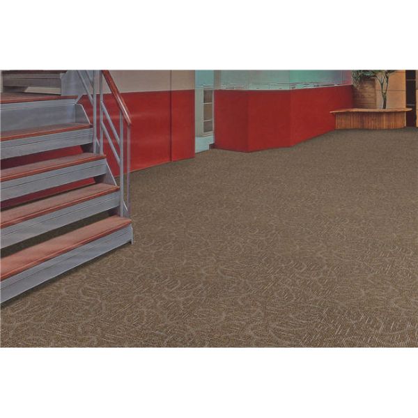 Sound proof Industrial Grade Carpet tile Patterned Carpet Squares For Project