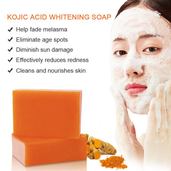 Мыло качественного OEM высоты койевое кисловочное забеливая для все- кожи забеливая, против старения