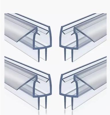 Função de elevação longa PVC plástico porta de chuveiro fundo de vedação tira para banheiros modernos