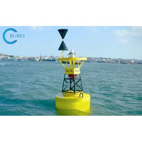 1800mm Height Rotational Moulded PE Navigation Buoys for Mooring Chains and Anchors
