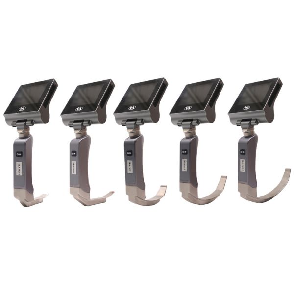 3'' LCD Rigid Video Laryngoscope For Intubation Anti Fog