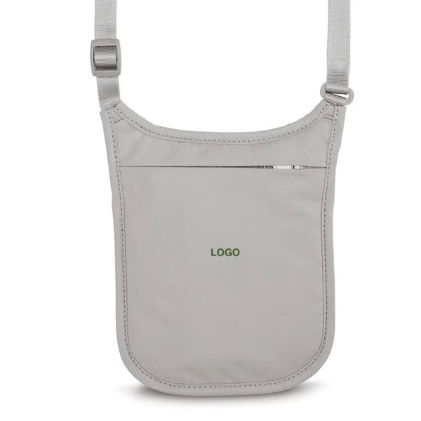 Neck Wallet Multifunctional Waterproof Travel Bag Slim Anti Theft RFID Blocking