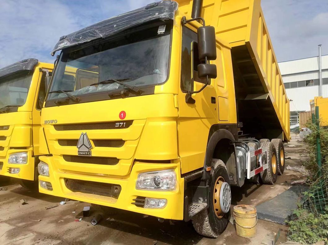 6X4 приводное колесо HOWO грузовик 371 наклонитель Использованные мусоровозы мощностью 6-8 л