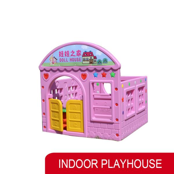 Teatro plástico interno do jardim de infância doce cor-de-rosa dos brinquedos dos doces para crianças