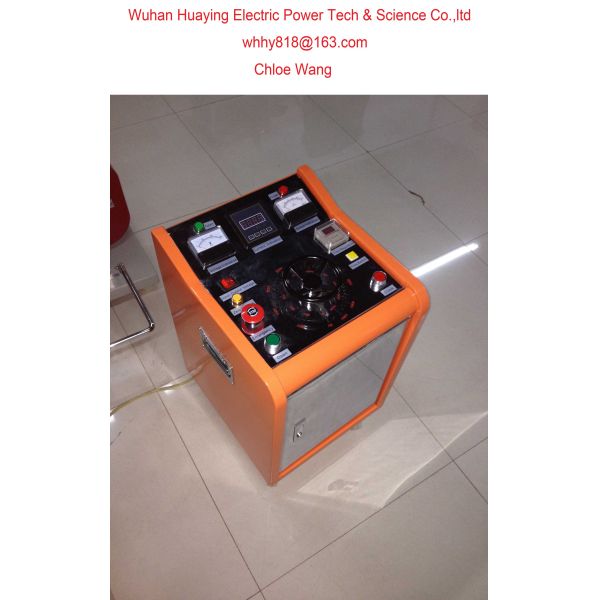 AC DC dry hipot tester with silicon stack 10KVA 100KV