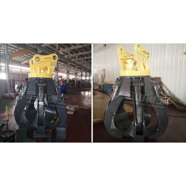 Апельсиновая корка 4 зубцов сражается гидравлическая крепкая структура подходящее Хитачи ЗС210 экскаватор 20 тонн