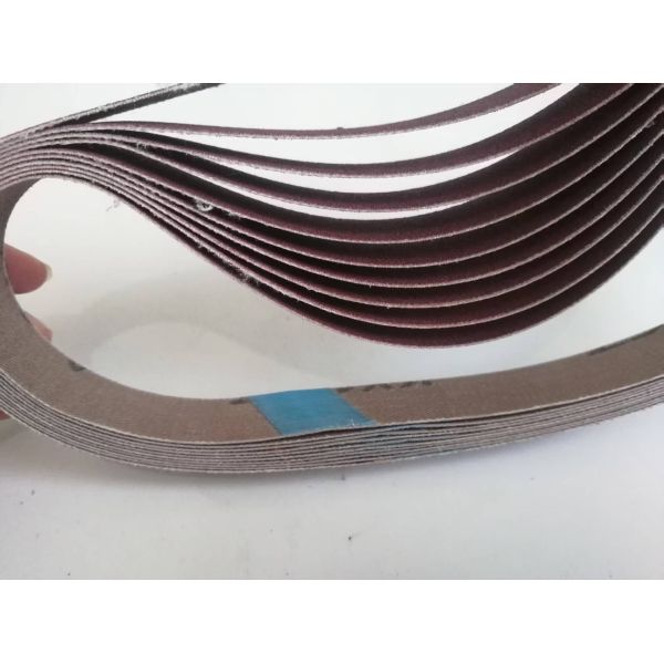 13 Inch Aluminum Oxide Abrasive Sanding Belt For Stainless Steel 2x72 Custom