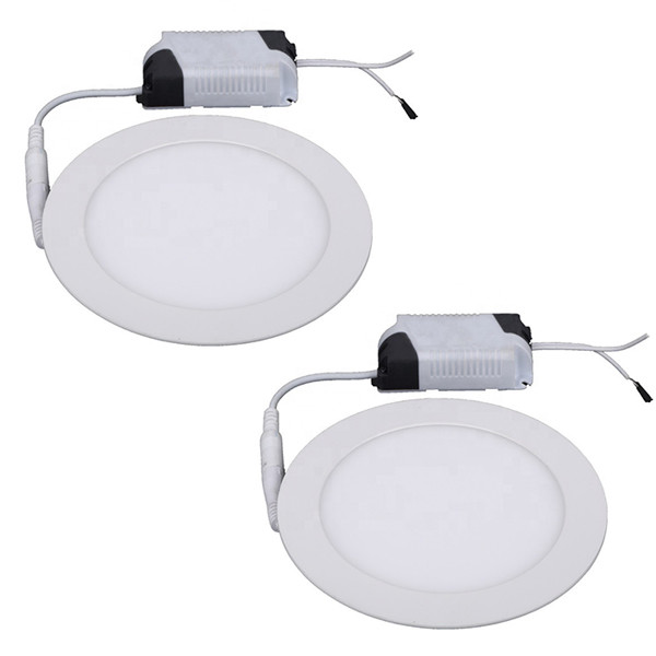 Recessed Round LED Flat Panel Light