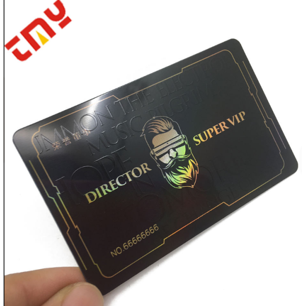 Custom Printed Pvc Card Plastic Hologram Business Card With Your Own Design