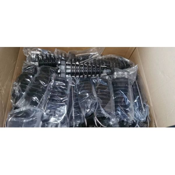 Установка кабеля с пастиком, подвесная застежка, защитная застежка, предварительно сформированная для кабеля ADSS