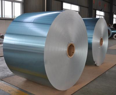 Cor azul laminada a alta temperatura da folha de alumínio hidrófila da transferência térmica para o evaporador