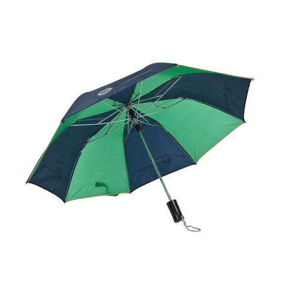 Auto Open Custom Logo Golf Umbrellas , Folding Golf Umbrella Windproof Steel Frame