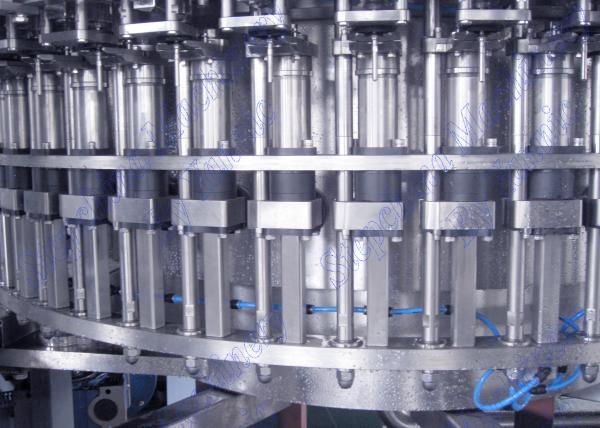 ABB Motor Drives Carbonated Soda Water Filling Machine 50 Filling Heads