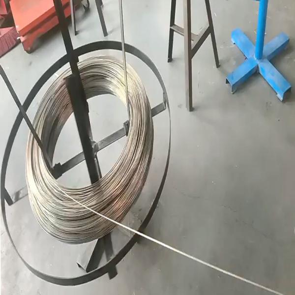 o cabo de aço inoxidável de 310s 6mm galvanizou vários modelos de alta elasticidade