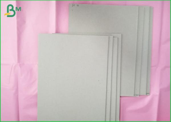 papel de tablero gris del grueso de 1.5m m, tablero de tarjeta dura gris del microprocesador para la caja de zapatos