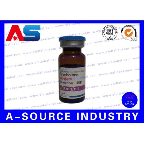 Дизайн ярлыка лабораторий Фарма ярлыков пробирки стероида Энантате 250 тестостерона пластиковый водоустойчивый медицинский