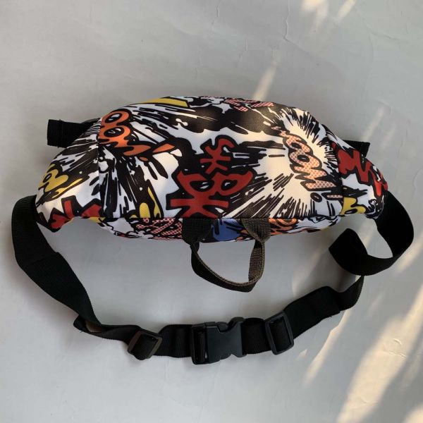 L35cm 0.3kg Sports Chest Bag Fashion Zipper Opening and Close