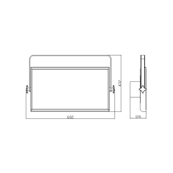 200w вело этап театра цветовой температуры освещая регулируемый свет панели