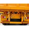 3 Axle 60 Tons 80 Tons Rear End Dump Trailer Rectangle Hydraulic Transport Coal Sand Rear Trailer Tipper Dump Trailer