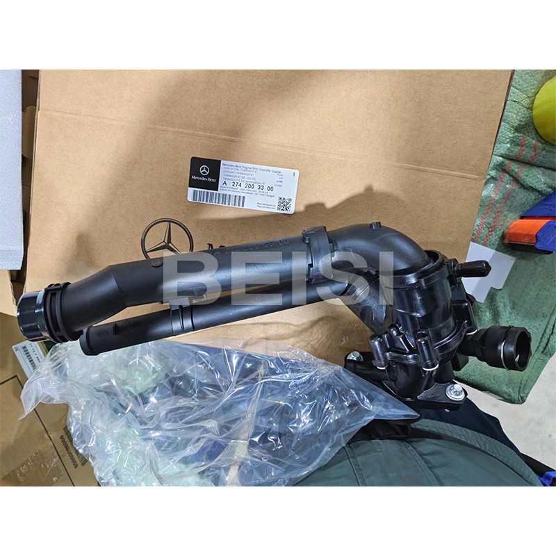 Сборка термостата хладагента OEM A2742003300 A2742000615 2742000615 Для Mercedes-Benz W205 C205 W212 W213 X204