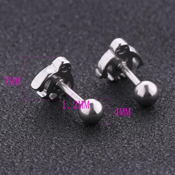 Christmas gift wholesale earrings animal shaped stud earrings women