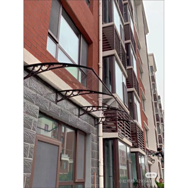 Plastic Awning Bracket DIY Awning Utilizing Aluminium Profile Connecting Parts Designed for Strength Stability and Simple Assembly