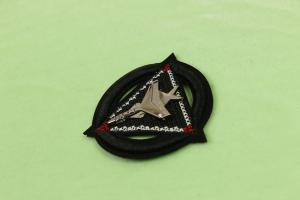correction de cercle brodée par 6cm, insignes brodés faits sur commande de