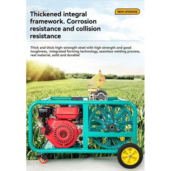 Diesel electric start agricultural high-pressure orchard pesticide sprayer